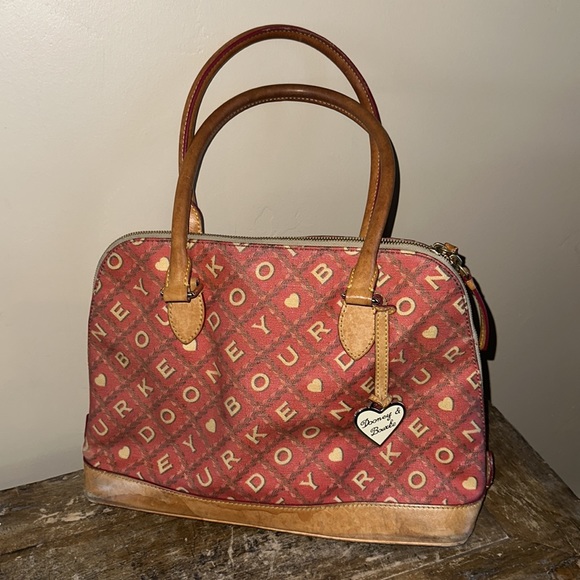Dooney & Bourke Bags Dooney Bourke Coral Leather And Coated